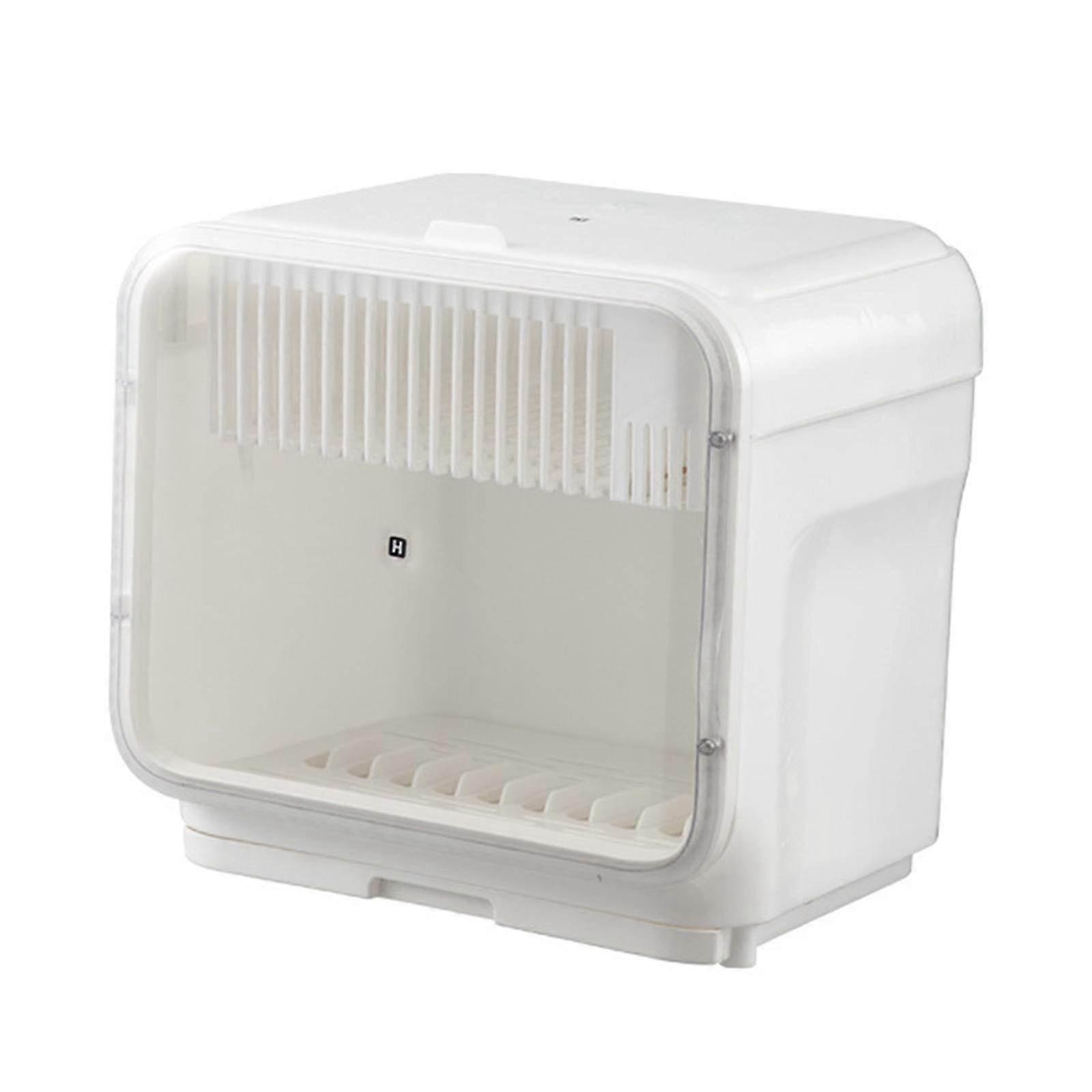 Drain Bowl and Dish Rack Tableware Organizer for Chopsticks Countertop Plate