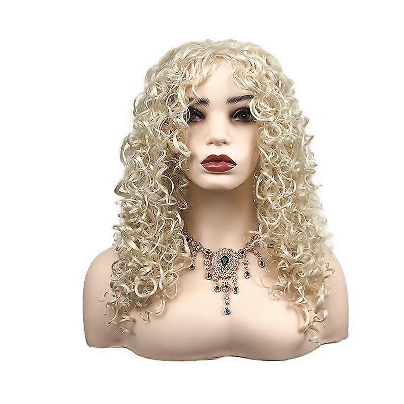 Damespruik halflang krullend haar Afrikaans krullend haar