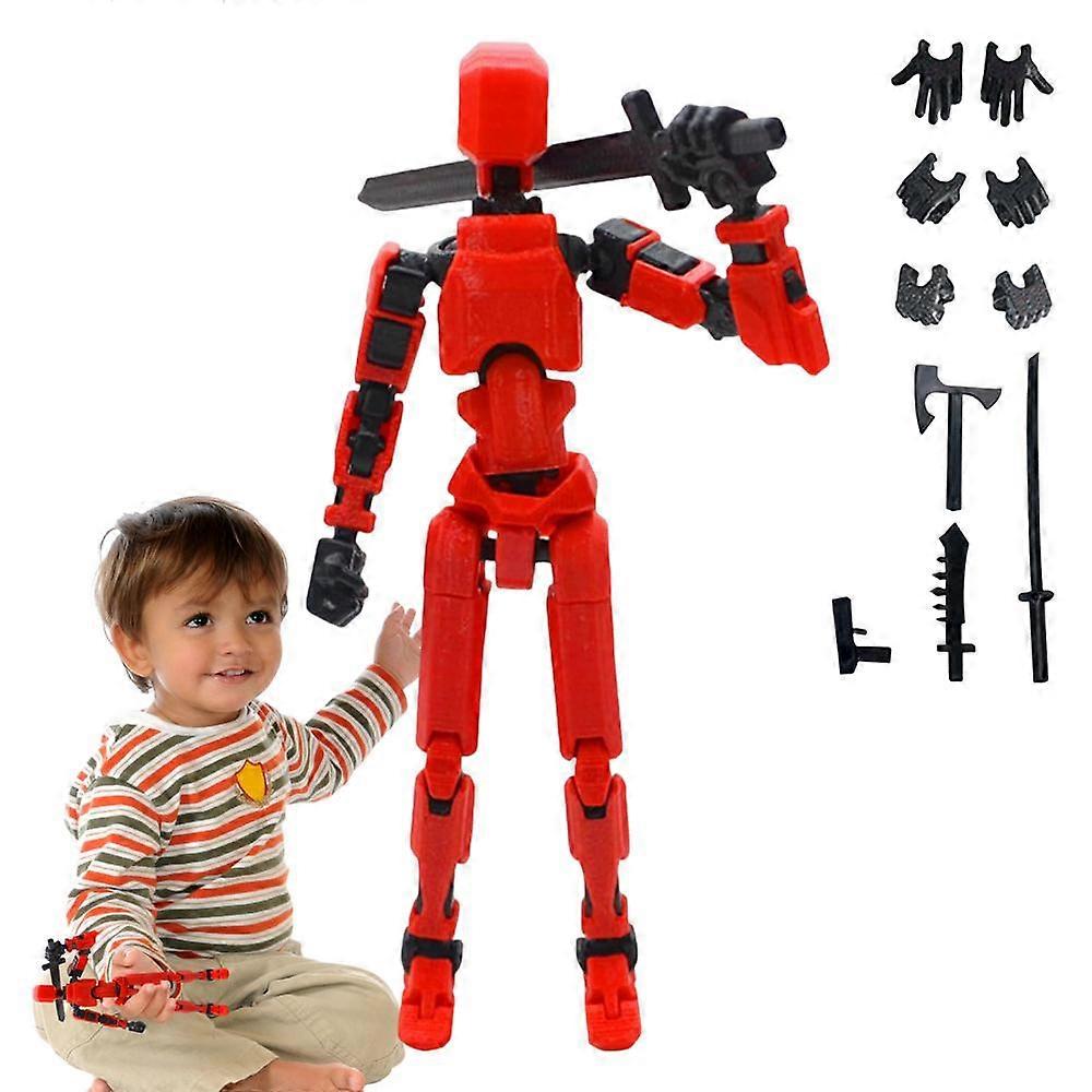 Movable Joint Action Figures - Robot Doll Assembly Toys