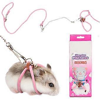 Haustier Hamster Geschirr Kleintiere Geschirr Seil Einstellbare Kleintier Blei für Hamster