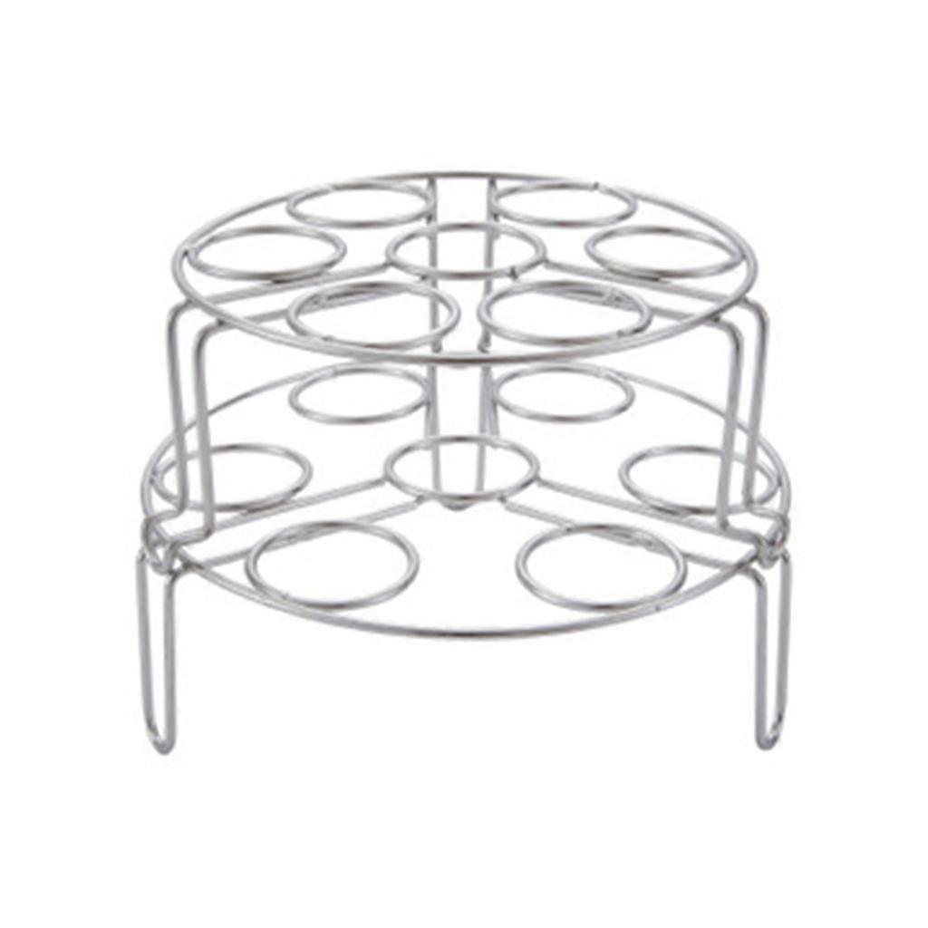 Multi-purpose Stackable Egg Steamer Rack Tripod, Anti-scalding Transfer Clip, Fo