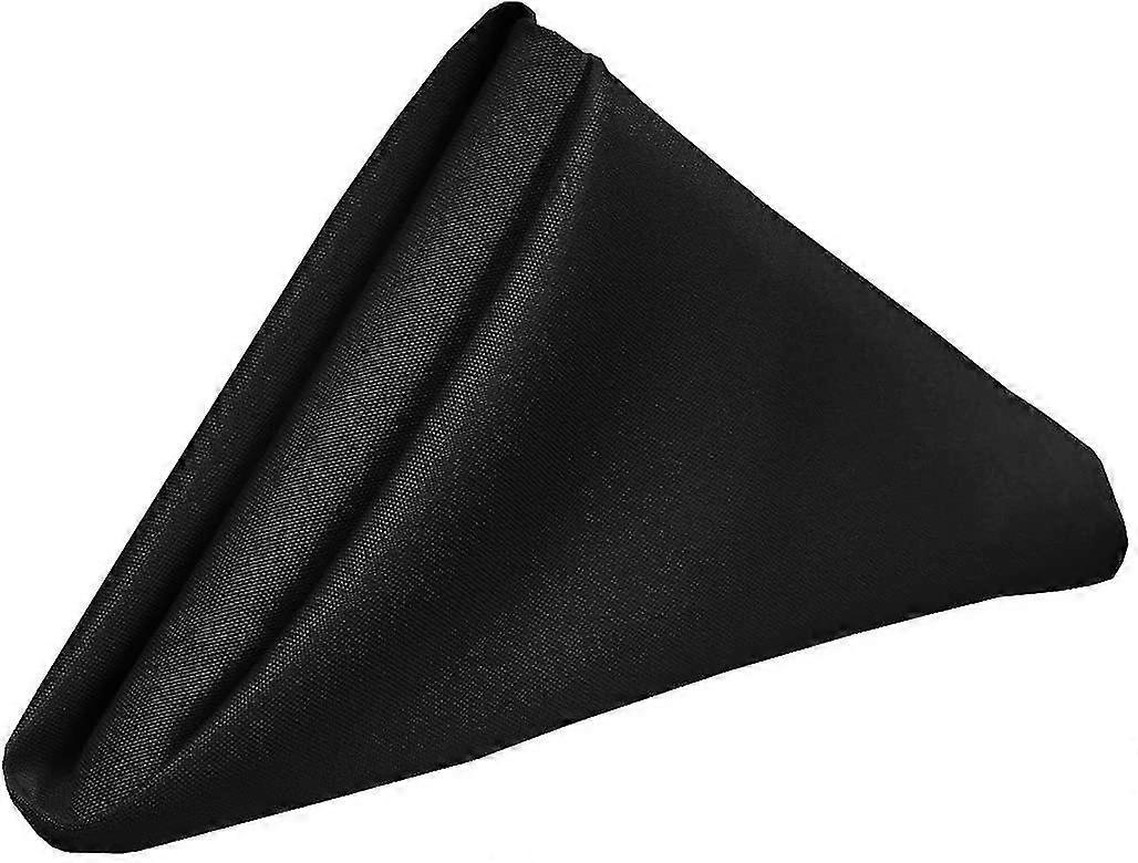 square high-quality polyester cloth napkins, bi-fold, edging napkins, suitable for restaurants, bistros, weddings, thanksgiving and christmas