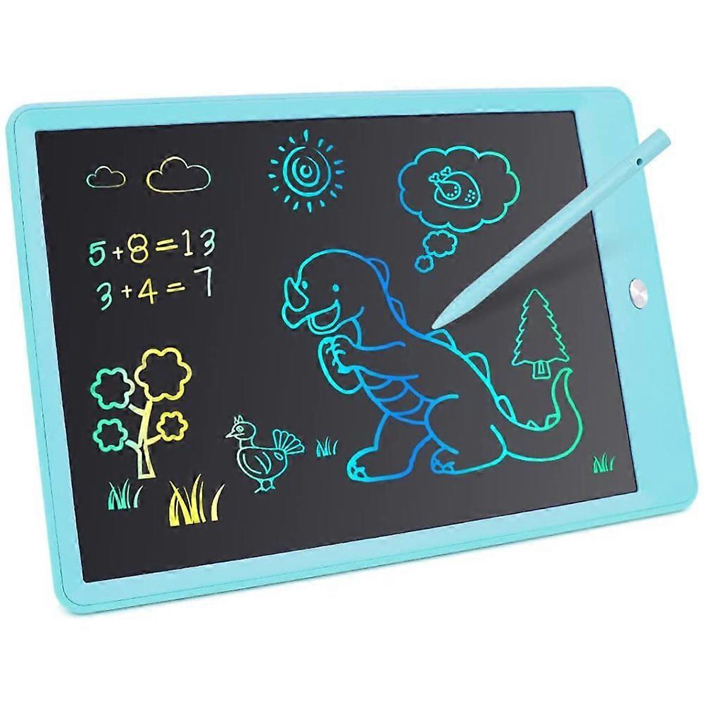 LCD Writing Tablet 10 Inch Colorful Screen Doodle & Drawing Pad, Erasable and Reusable Drawing Tablets, Educational and Learning Toys for 3 4 5 6 7 8 