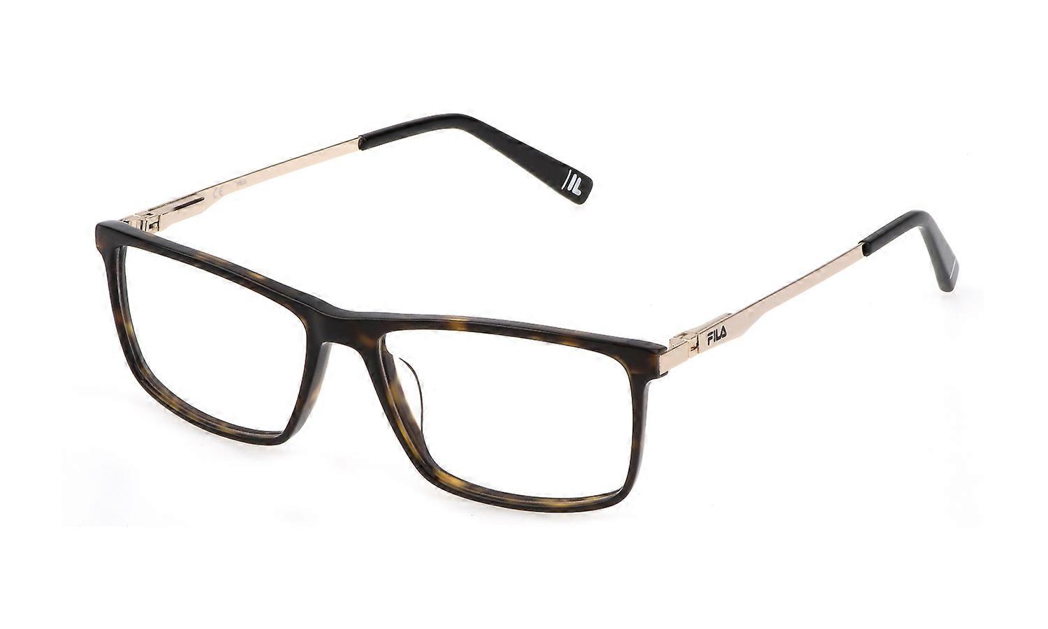 Eyewear Frames Fila VFI296 0722 AVANA SCURA LUCIDA 57/15/145 MAN