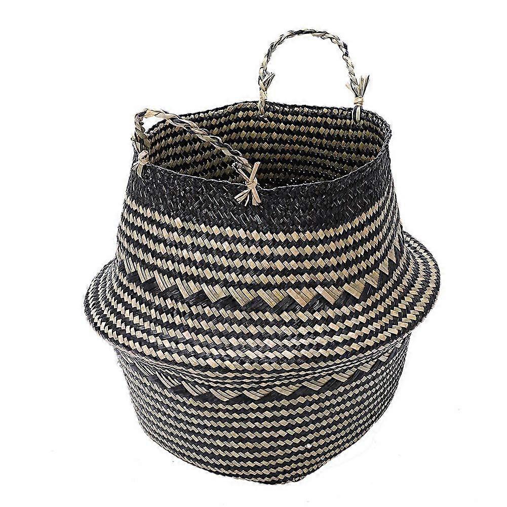 Weaved Flower Basket Large Capacity Hanging Baskets for Home Decor