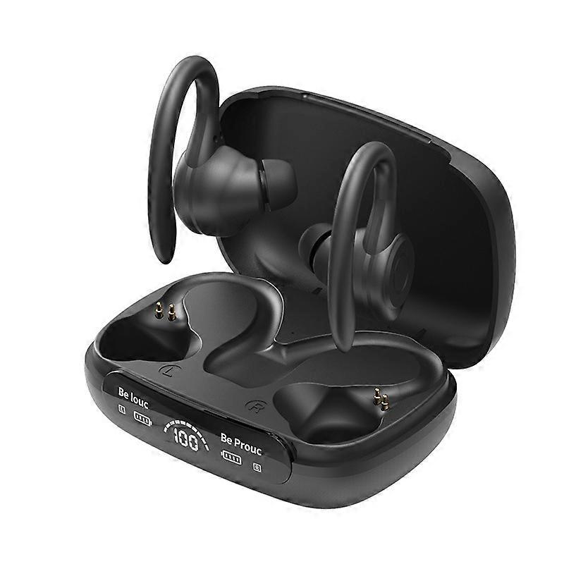 Y7 Bluetooth Headset Ear Mounted TWS Digital Display Sports Running Wireless Earphones