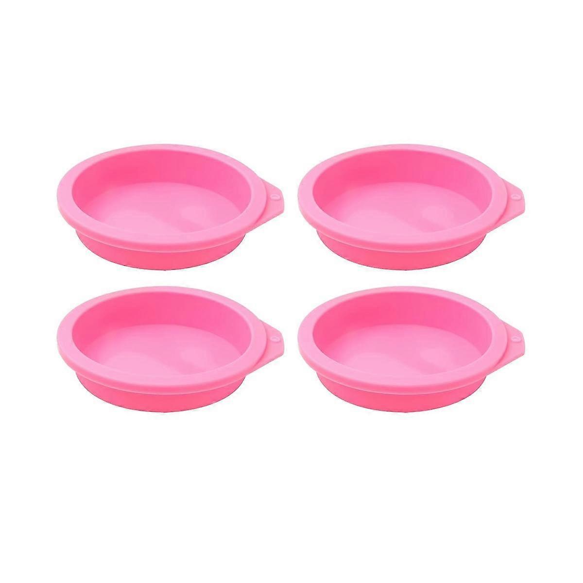 4 moules à oeufs de friteuse à air, moules à oeufs de friteuse à air en silicone, pour couvercles de muffins, pain grillé, accessoires de friteuse à air antiadhésif