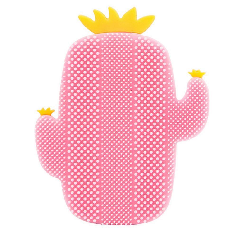 Silicone Cactus-shape Face Wash Brush Personalized Lightweight Brush for Face Cleaning