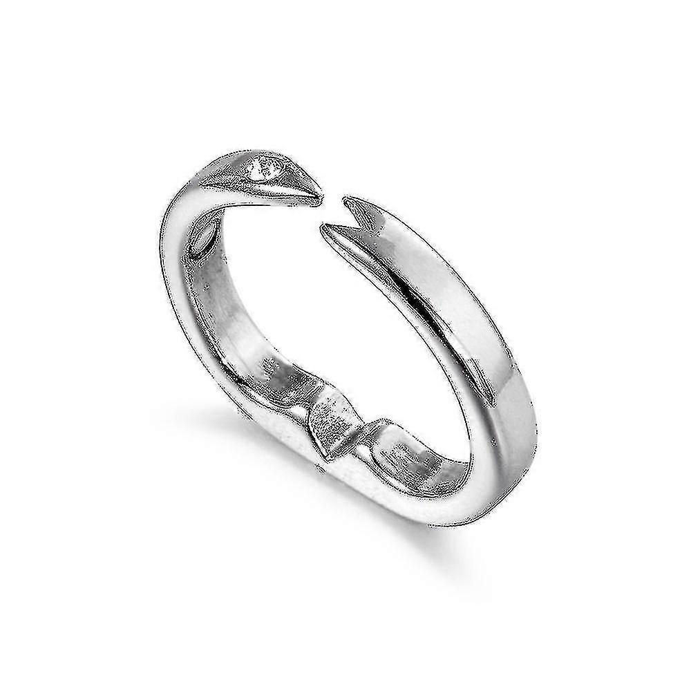 Anti-snoring Ring Health Care Ring To Prevent Snoring And Snoring Device - Silver