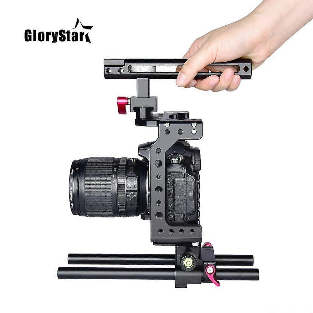 Handle Video Camera Rig Cage Stabilizer for Canon 5D Mark IV III