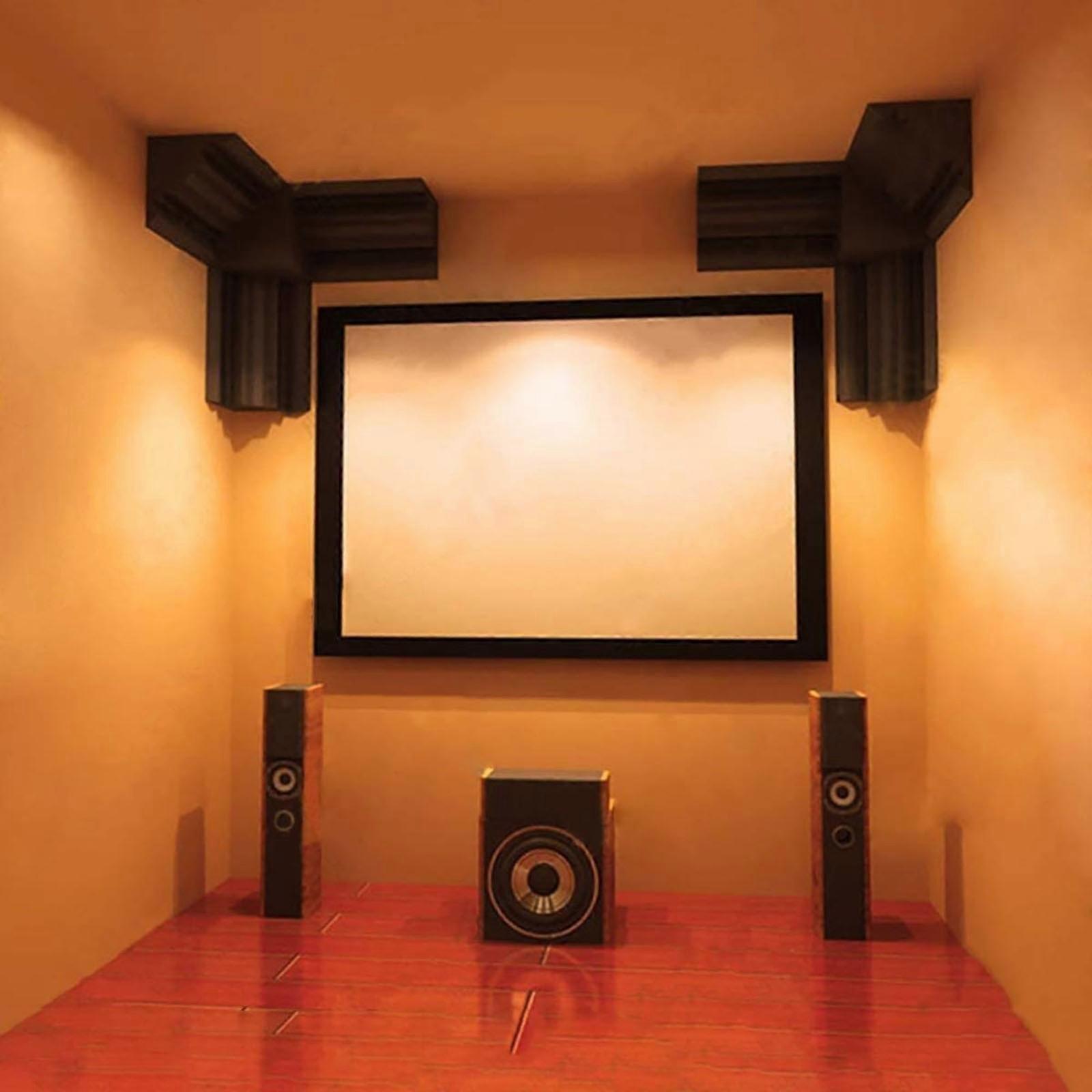 Acoustic Foam Stop Absorption Sponge Studio Soundproof Flame Retardant