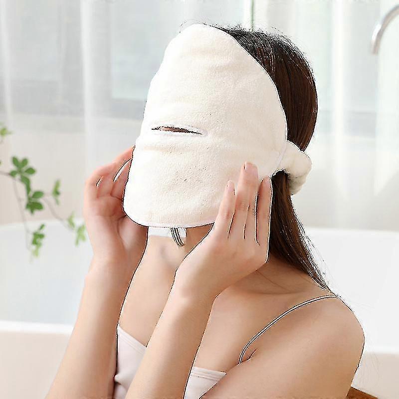Nieuwste herbruikbare spahanddoek, warm en koud gecomprimeerde stoomhanddoek, anti-aging hydraterende gezichtshanddoek (3 stuks)
