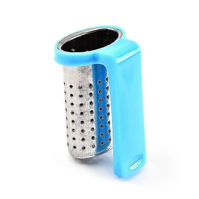 Tea Strainers Hanging On Cup Style Tea Infuser With Handle Tea Diffuser Strainer Herbal Spice Filter Drinkware Tea Accessories