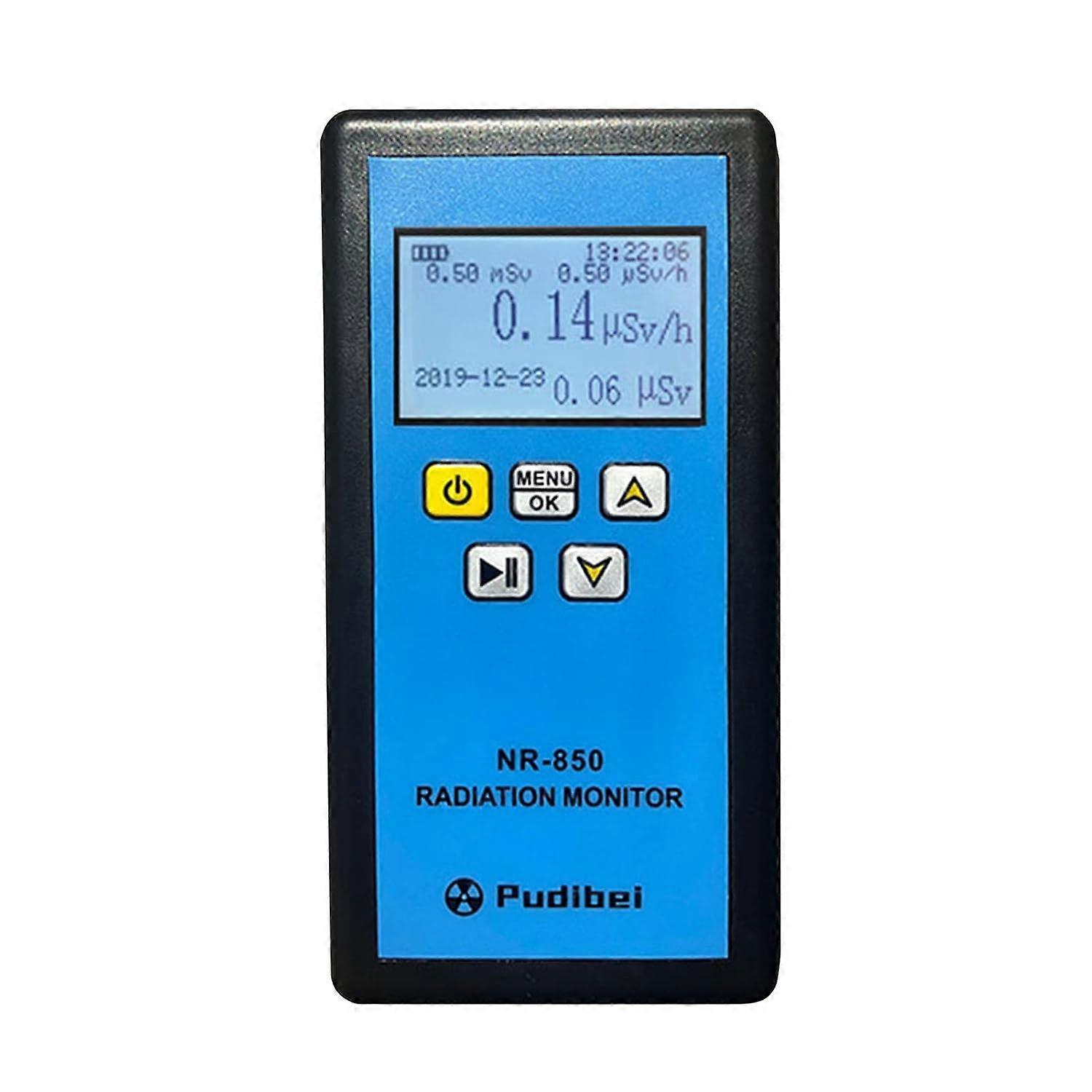 nice Nuclear Radiation Detector Portable Geiger Counter Nuclear with LCD Display Radiation Detector Nuclear Radiation Dosimeter X, Y and Hard Beta Ray