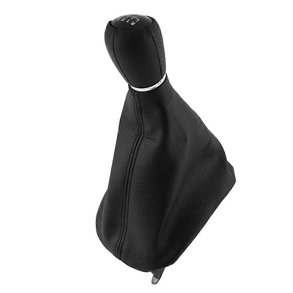 Manual 5 Speed Gear Stick Shift Lever Head Ball with Leather Boot for SEAT MK1 for TOLEDO MK2 1998-2005