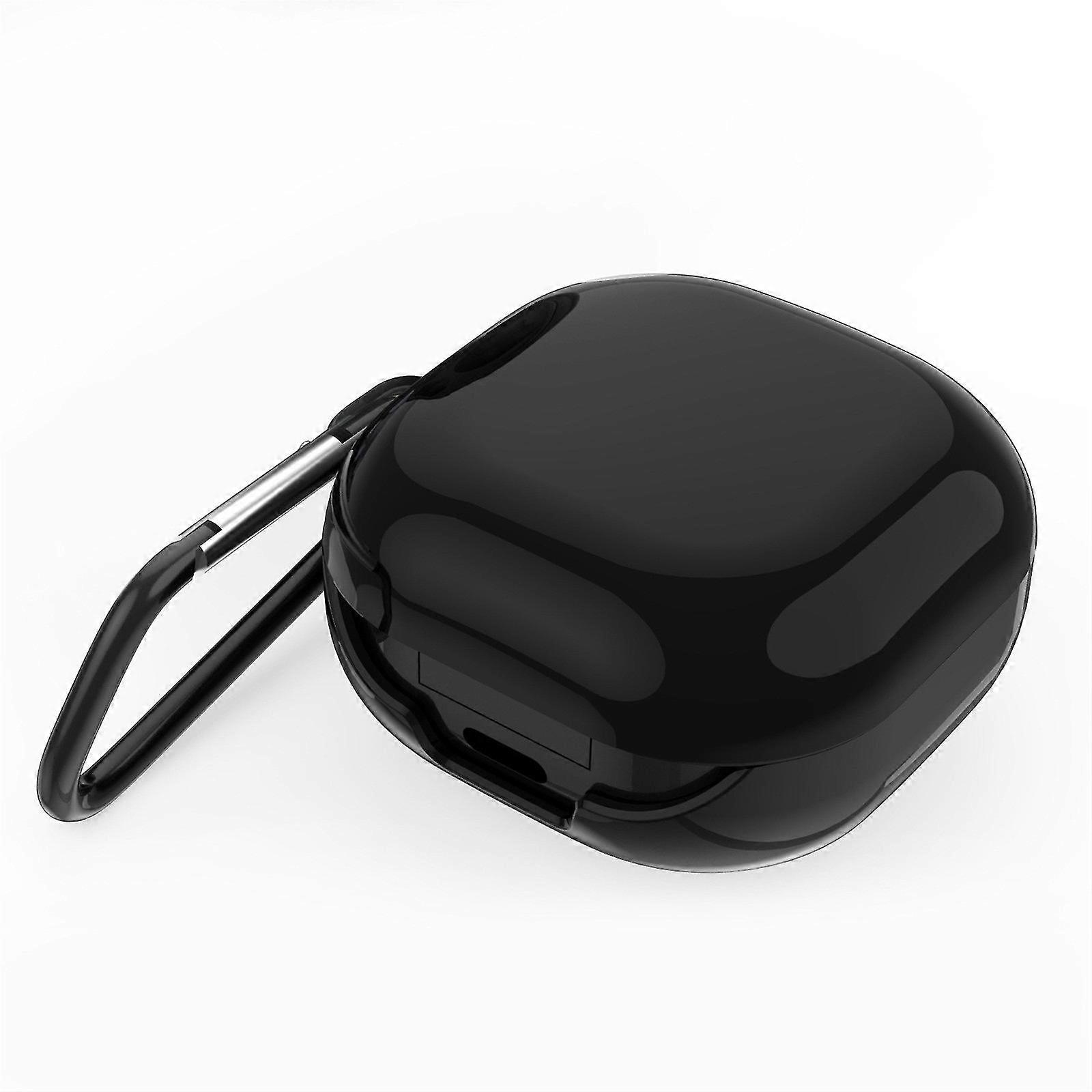 Protective Case Cover Shell Electroplate Pc For Galaxy Buds Live With Hook