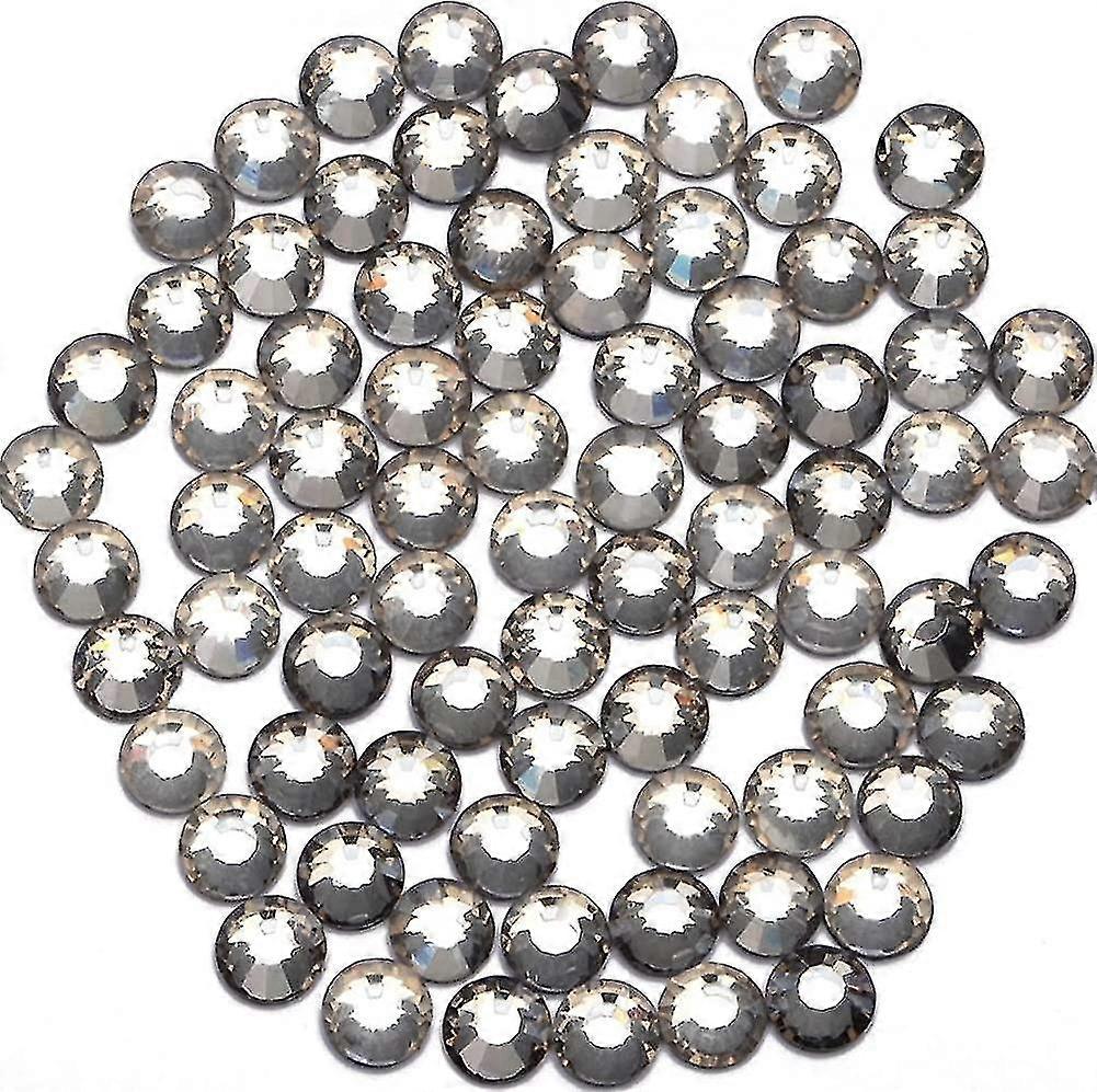 1000 Pieces Hot Fix Glass Flatback Rhinestones Round Crystal Gems (fuchsia, Ss20)