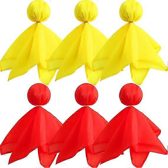 6 pièces Football Penalty Flag Lancer des drapeaux Sports Fan Set Penalty Flag Party Accessoire