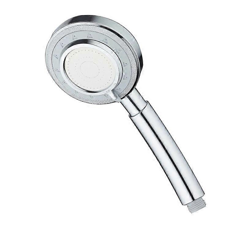 Shower head anti-limescale shower head, silver