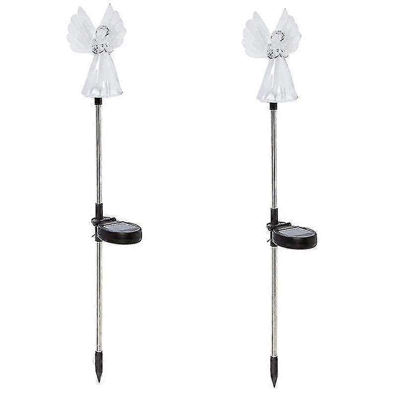 Solar Light Angel Shape 2 Pack