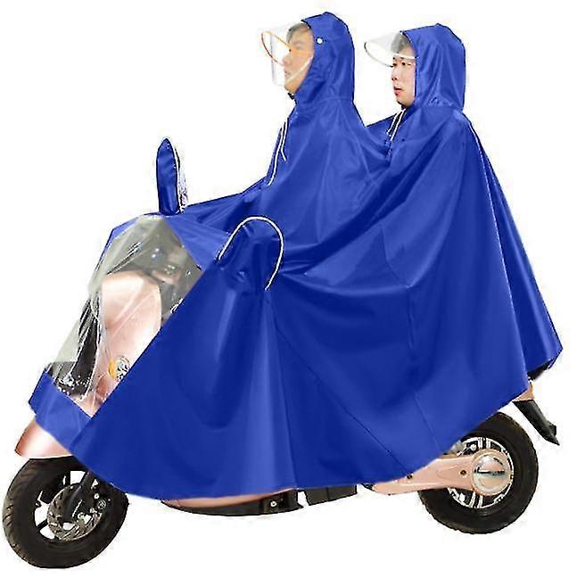 Cycling Raincoat Women Men Electric Bike Raincoats Outdoor Thickening Oxford Cloth Poncho Bicycle