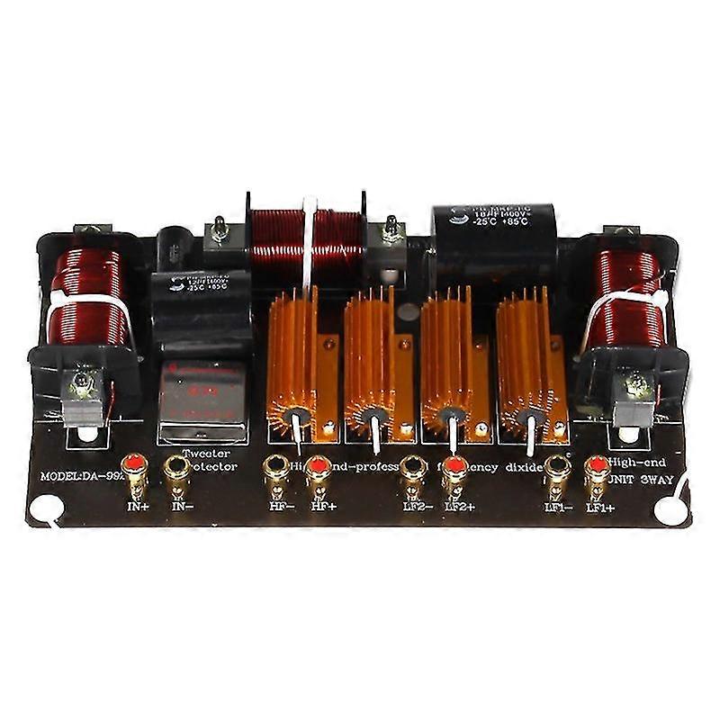 1500W High Power Speaker Crossover 3 Way High-Low 8 Ohm Frequency Divider for Speaker, Crossover 16