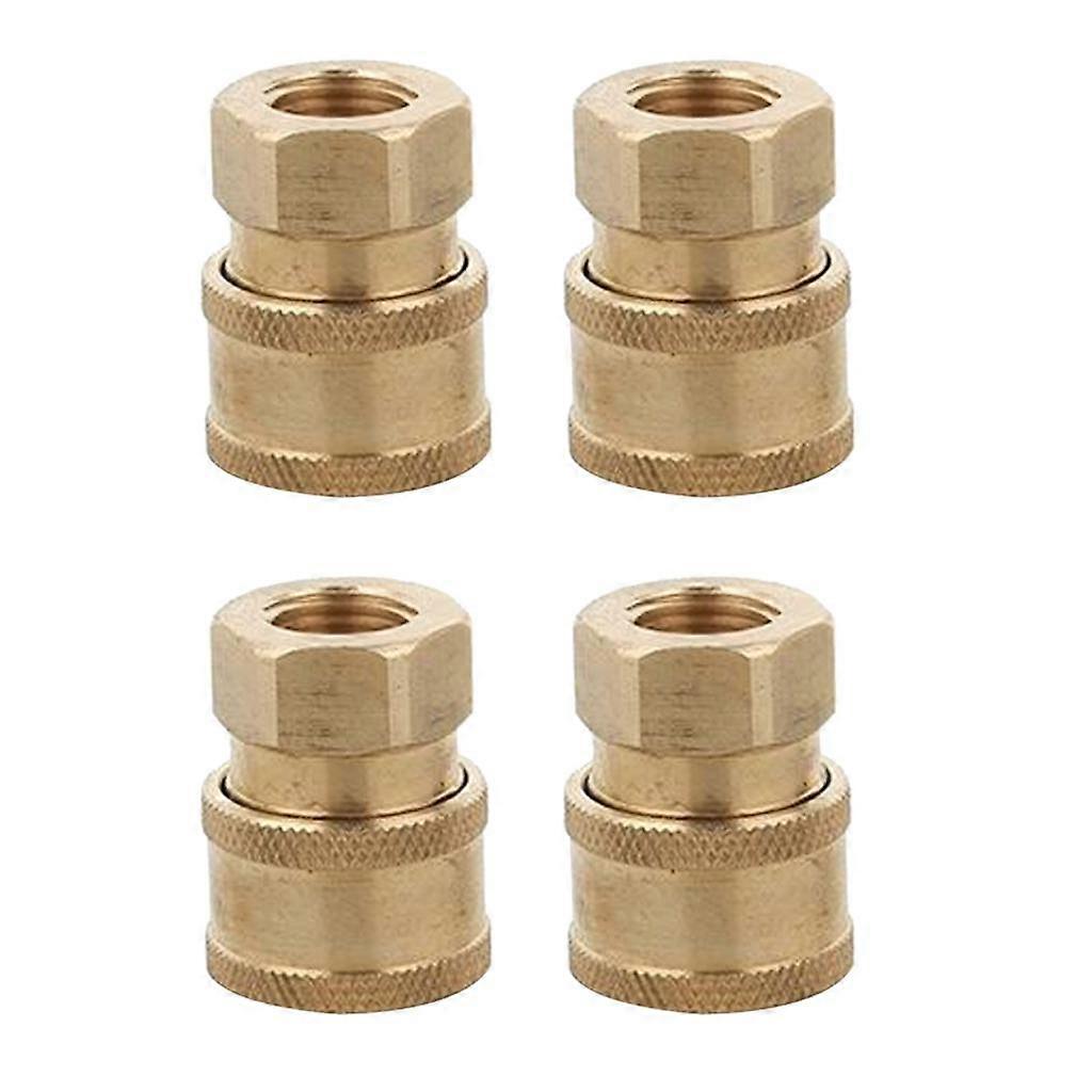 4pcs Pressure Washer Quick Connector Easy Connect Fitting 3.2cm