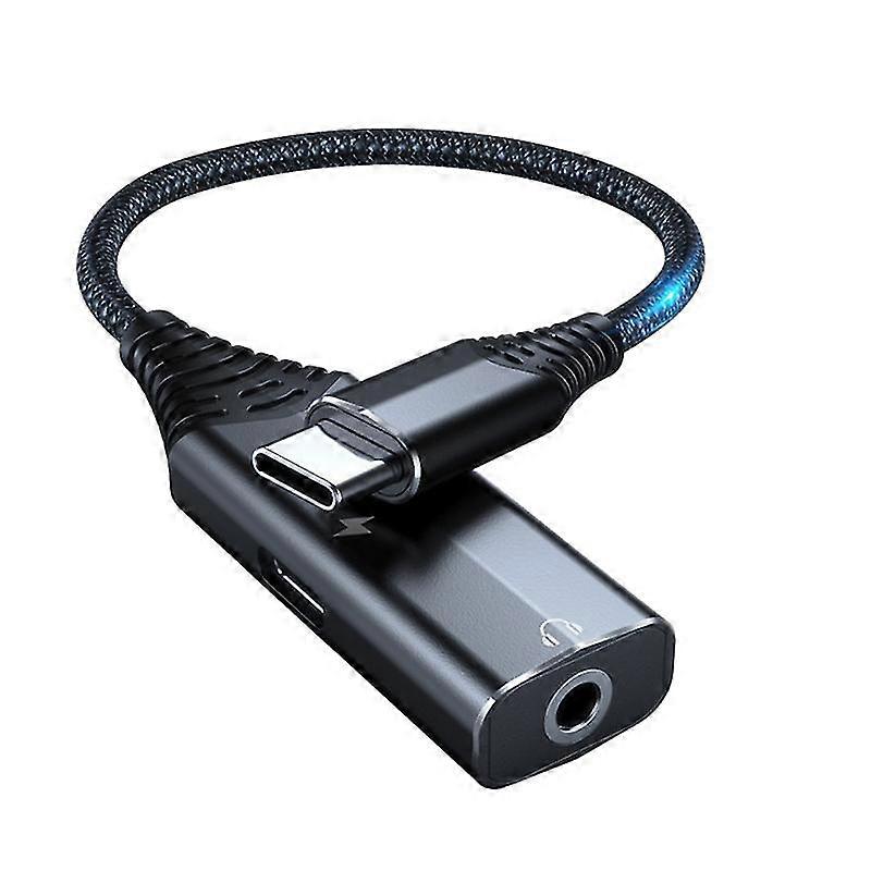 Safe 2 en 1 Adaptateur audio numérique Safe Noir / Vert / Argent Typec