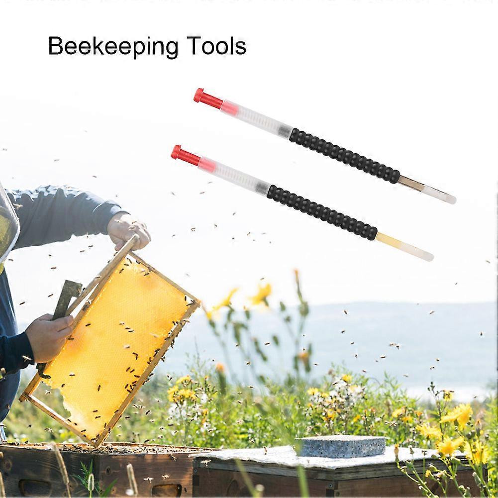 2Pcs Queen Bee Larvae Retractable Grafting Tool Beekeeping Rearing Supplies Tools