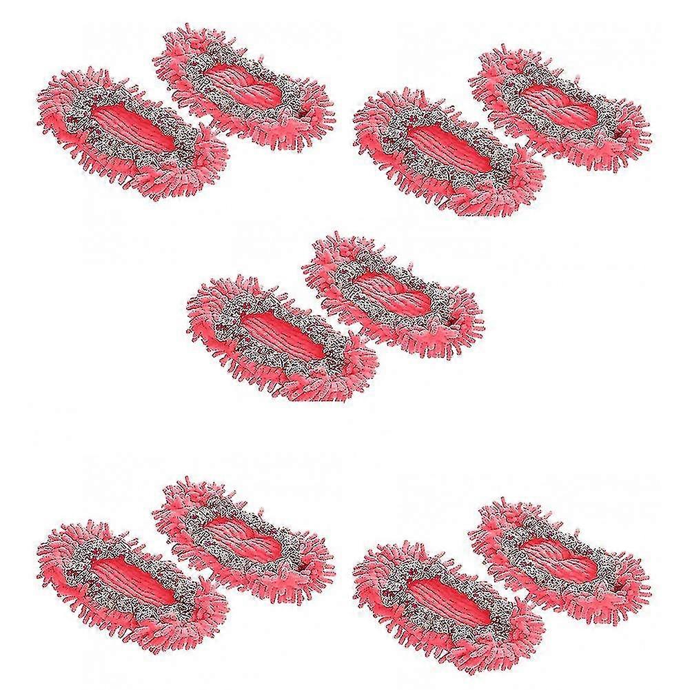 10pc Multifunction Floor Dust Cleaning Slippers Shoes Cleaning