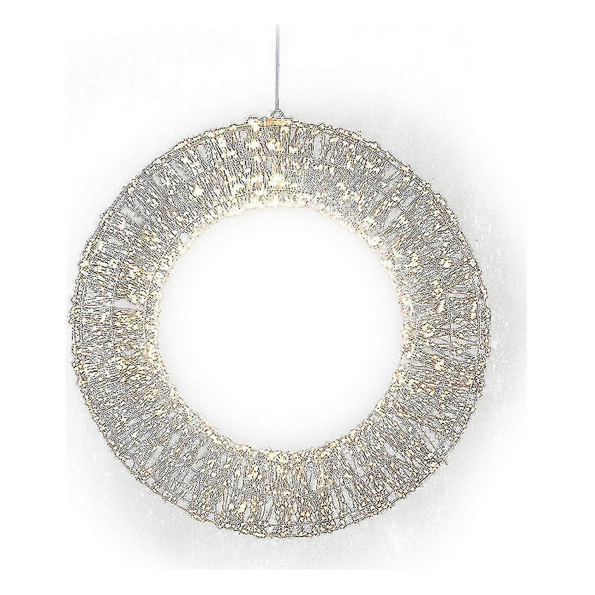 Advent Wreathe Led Light White  60 Cm