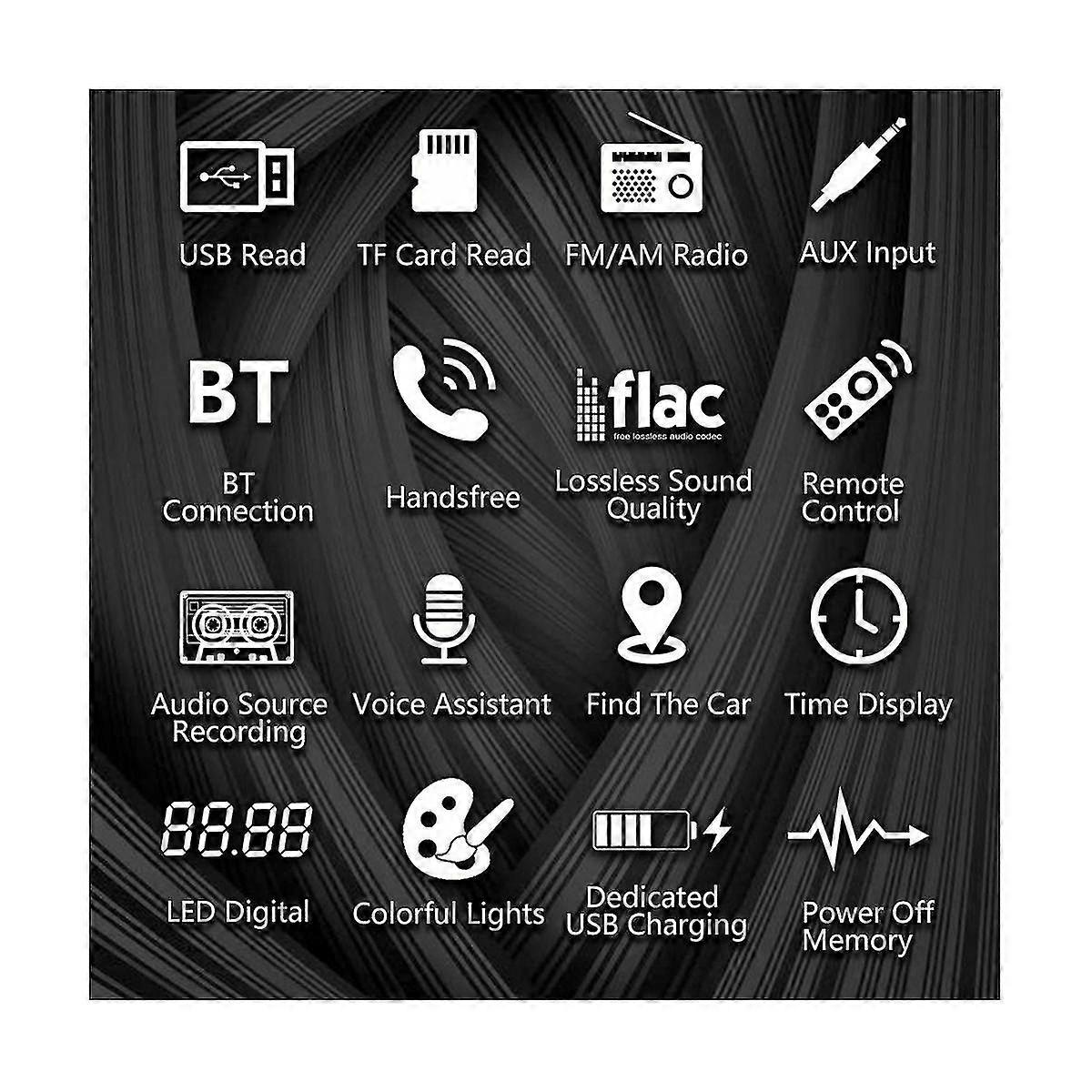 -80a Car Mp3 Player Car Radio Audio Player Car Supplies XYT