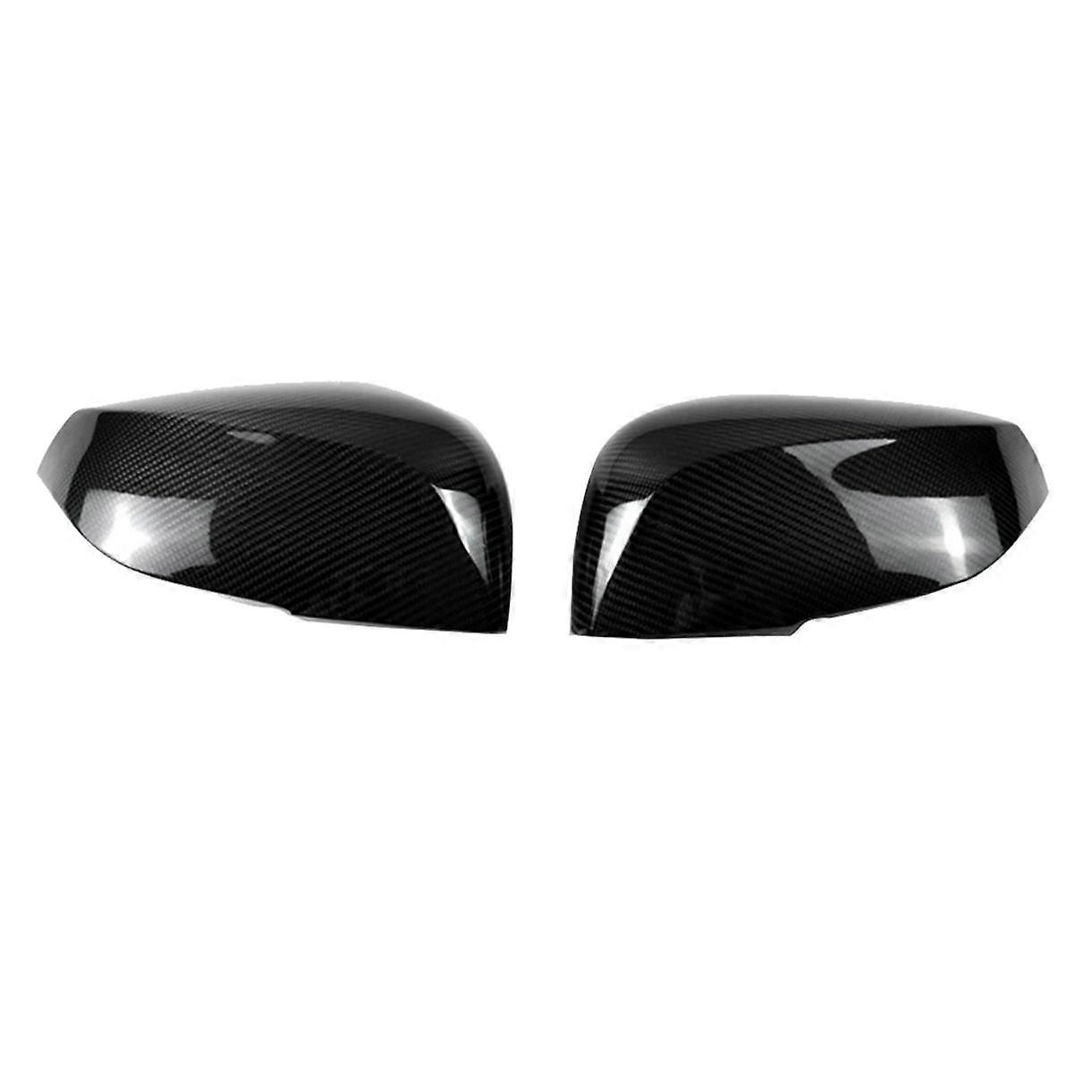 Real Carbon Fiber Car Side Rearview Mirror Cover for QX50 2016-2023 QX60 2016-2020 Door Mirror Cove