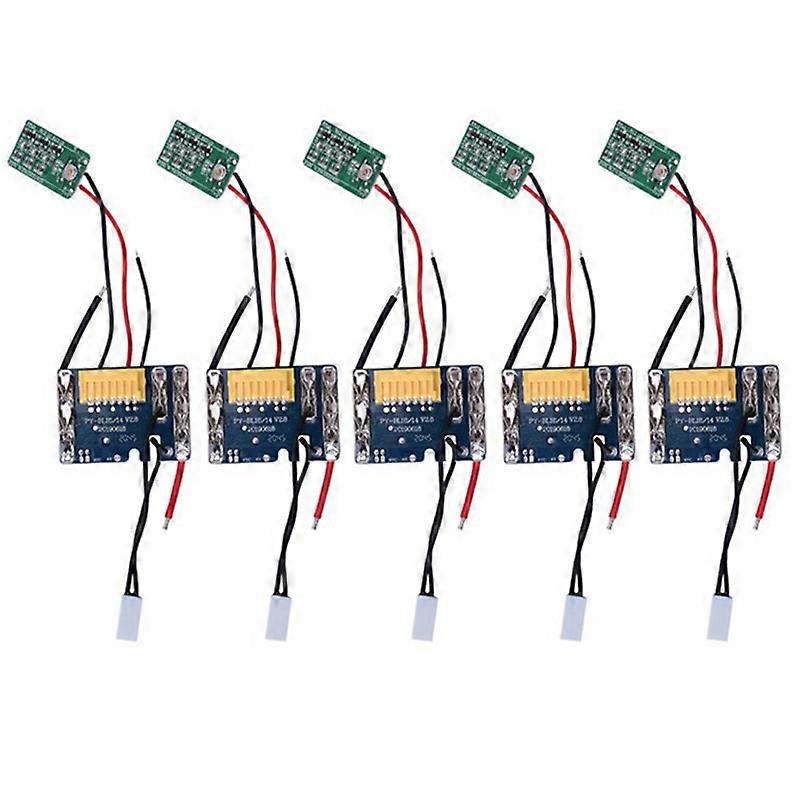 5Pcs Li- Battery PCB Charging Protection Circuit Board for 18V 1.5Ah 3Ah 6Ah 9Ah BL1415 BL1430 BL14
