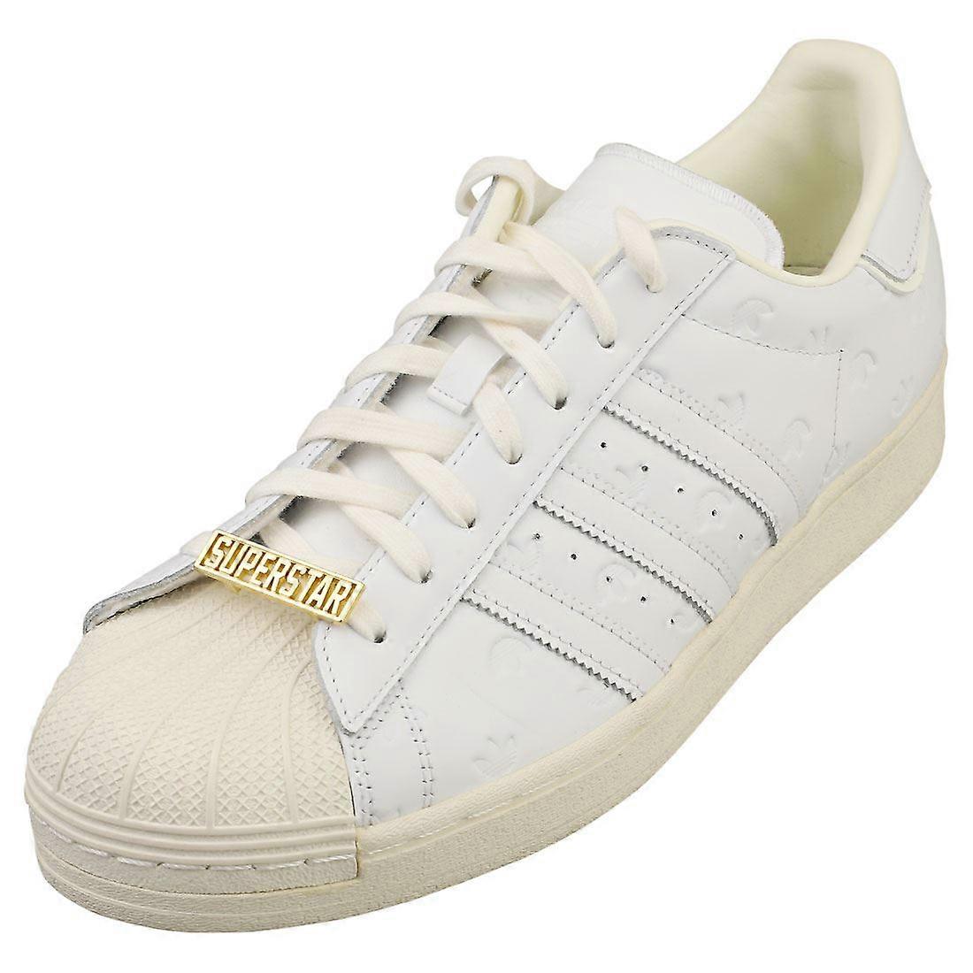 adidas Superstar Mens Casual Trainers in White