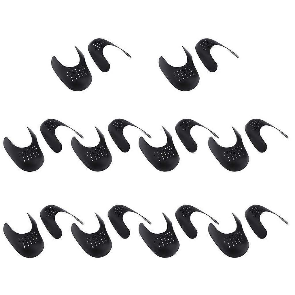 10 paires Universal Toe Box Decreaser Protector Inserts Anti Pli