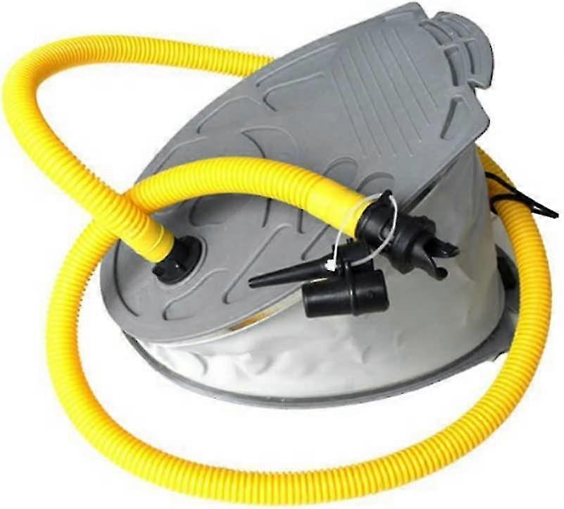 Foot Pump For Inflatables Bellows Foot Pump Inflatable Boat Pedal Pump Portable Air Pump For Air Mattress Bed1pcgrey