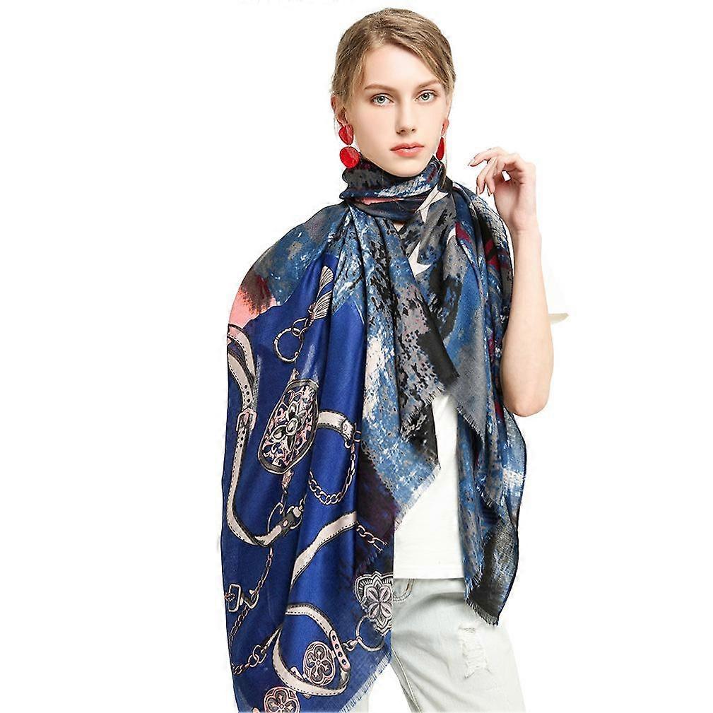 ファッションスカーフロングラップコットンスカーフ女性用