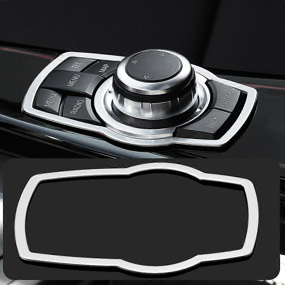 Car Interior Multimedia Buttons Cover Molding Trim For BMW 1 3 4 5 7 Series X1 X3 X4 X5 X6 2013-2014 E81 E87 F30 F31 F34 F32