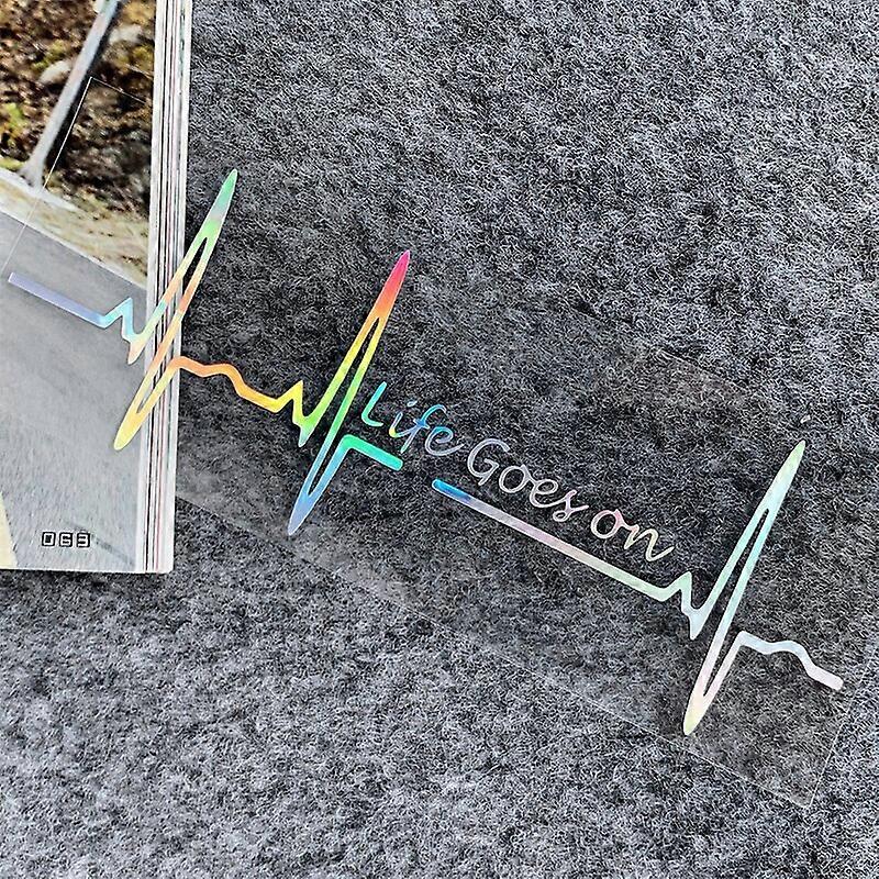 Trackpad Η ζωή συνεχίζεται Refletor Moto αυτοκόλλητα αυτοκόλλητα αξεσουάρ μοτοσικλετών χαλκομανίες για Honda PCX125 X ADV 750 ADV 350 Hornet Μοτοσικλέτα Knee &; Shin Guards