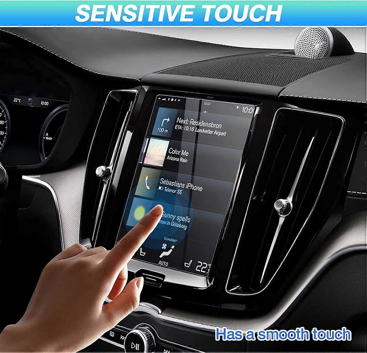 For Screen Protector 2016-2021 2022 Volvo V90 XC90 S90 XC60 V60 S60 XC40 Tempered Glass Navigation Touchscreen Protective FilmVehicle Dashboard Access