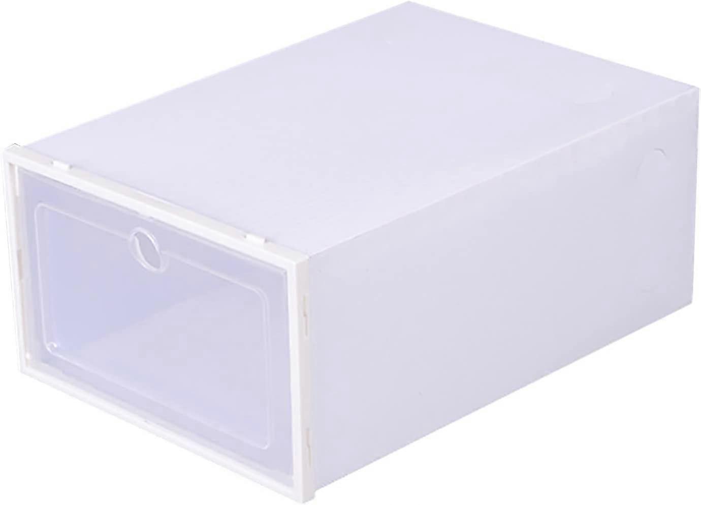 Storage box with lid  transparent storage box  foldable box  stackable plastic home textile storage box