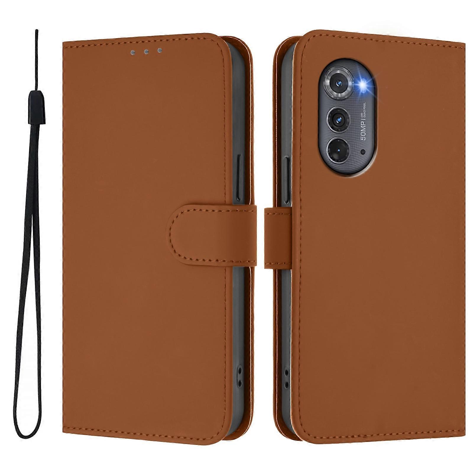 Lanyard PU Case For Motorola Edge 2022