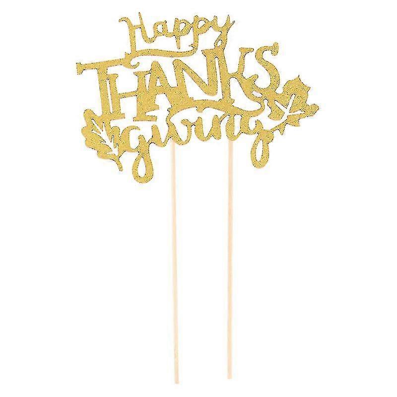10pcs Thanksgiving Cake Topper