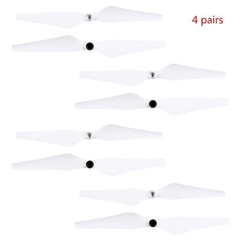 8PCS 9450 White Plastic Self Locking Enhanced Prop Blade Propellers for DJI Phantom Multicopter 1/2/3 Version Accessories