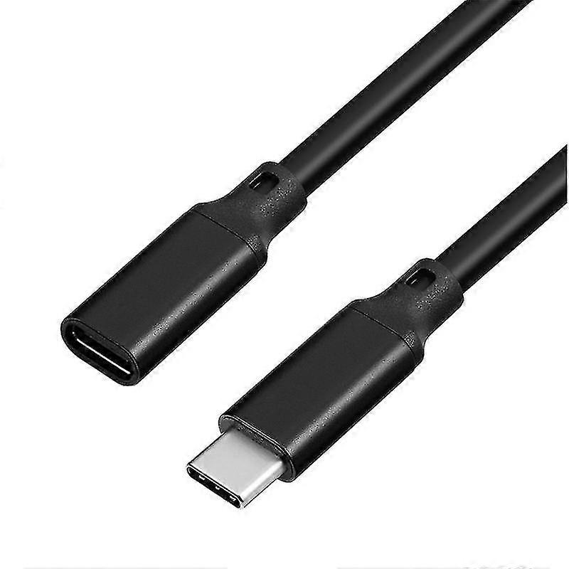 100w Pd 5a Usb3.1 Type-c Extension Cable 4k 60hz Usb-c Gen 2 10gbps Extender Cor