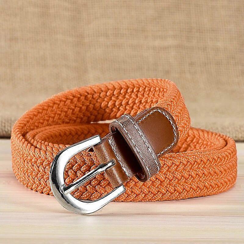 אופנה נשים סרוג בד חגורת מתיחה אלסטית חגורה ארוגה מזדמנת לנשים ג'ינס חגורת רצועות טקטית Webbing AL078