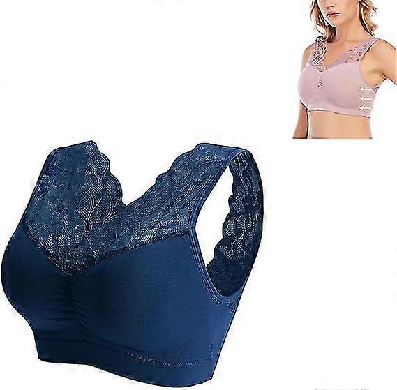 חזיית שדיים נפולה, חזיות Nula נגד נפילה, גודל פלוס תחרה נושמת שינה חזיית ספורט ללא חוטים נגד חזייה נפולה, tw