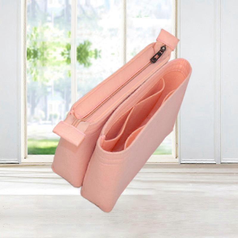 2pcs Purse Organizer Inserts Insert Bag Organizer Small Handbag Purse Insert Purse Felt Inserts