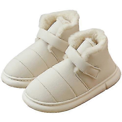 Women's Slippers Woolen Boot Slippers Memory Foam Fluffy Cotton